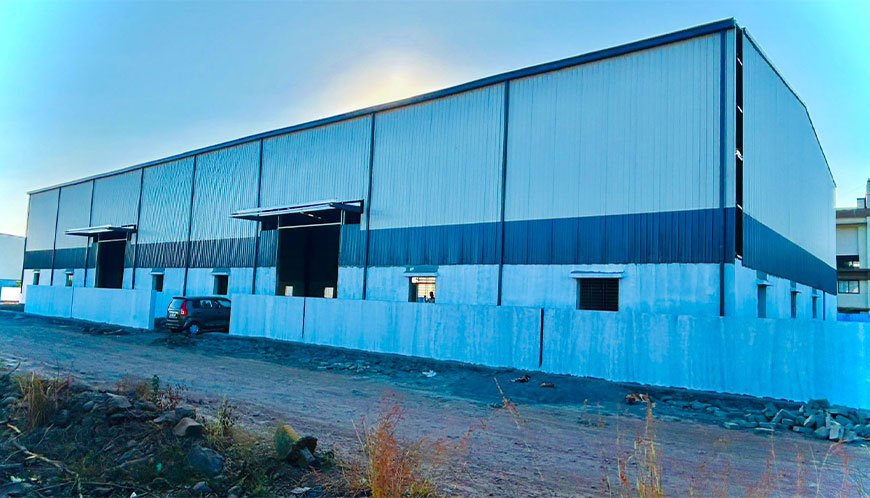Complete turnkey industrial construction project in Pune